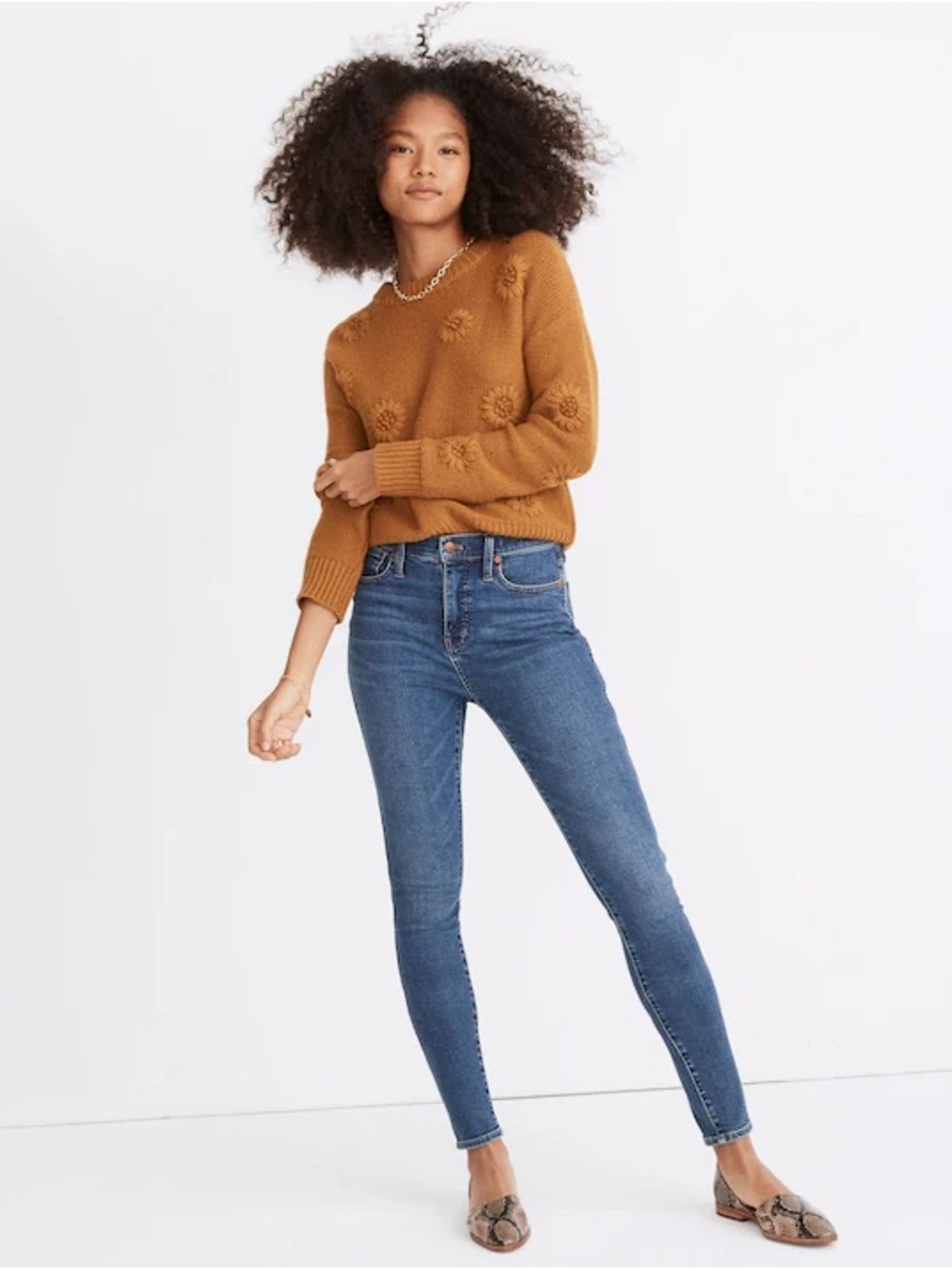 Madewell 10” High-Rise Skinny Jeans Wendover Wash TENCEL Denim Sz 26 EUC